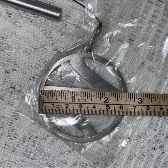 Vtg 2002 Great American Pewter Wind Chime Dale Earnhardt #3 GM Goodwrench NASCAR - Picture 14 of 15